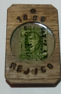 uaz15 etiangui Llavero Rústico con Sello Original México 1856 Primera Edición - Imagen 1 de 3