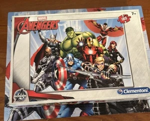 Clementoni 180 Piece Puzzle Marvel Avengers Complete - Picture 1 of 6