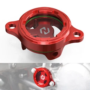 NICECNC Oil Filter Cover Cap For Honda TRX450R TRX450ER CRF450R CRF450X 2006-09 - Picture 1 of 14