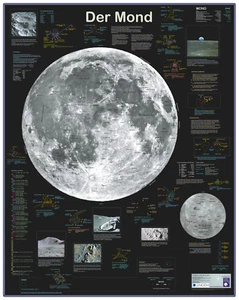 Grossposter "Der Mond" - Bild 1 von 3
