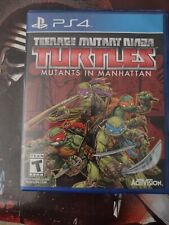 Teenage Mutant Ninja Turtles Mutants in Manhattan Sony PlayStation 4 No Game