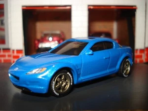 Mazda RX-8 2004 edición personalizada auto deportivo 1/64 MB ruedas y neumáticos personalizados añadidos - Imagen 1 de 4