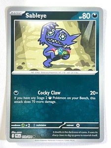 Sableye 059/094 Reverse Holo Common Phantasmal Flames Pokemon TCG - Near Mint NM - Picture 1 of 4