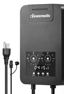 DEWENWILS 200W Low Voltage Landscape Transformer, 2 Zone HDLT04E DLT200-12-D-P - Picture 1 of 8