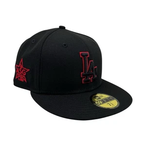 Los Angeles Dodgers 2022 All Star Game New Era 59 fifty ajustado 73/8 sombrero negro - Imagen 1 de 8