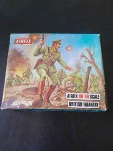 Airfix HO-OO Scale British Infantry With Box - Picture 1 of 8