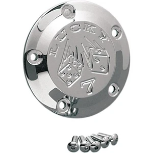 Joker Machine 5-Hole Points Cover Lucky 7 Chrome #02-99L Harley Davidson - Picture 1 of 1