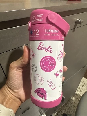 Thermos 12 oz. Kid's Funtainer Insulated Stainless Steel Bottle Barbie - Image 1 of 4