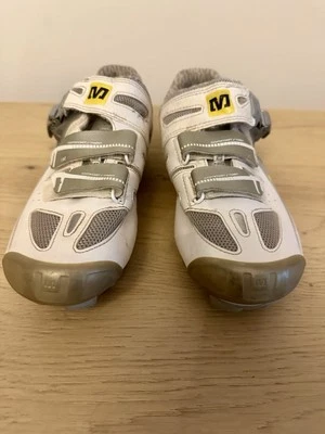 Zapatos de ciclismo Mavic Ergo para mujer talla 7 tacos SPD para bicicleta de montaña de carretera Foto 1 de 4