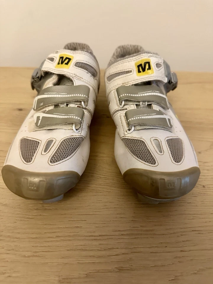 Zapatos de ciclismo Mavic Ergo para mujer talla 7 tacos SPD para bicicleta de montaña de carretera Foto 1 de 4