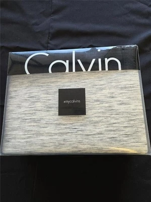 #= Calvin Klein Twin Duvet Cover Strata Marble Finished Size 68" x 86" NEW - Image 1 of 4