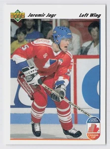 1991-92 Upper Deck Canada Cup Jaromir Jagr #20 CANADA CUP - Picture 1 of 2