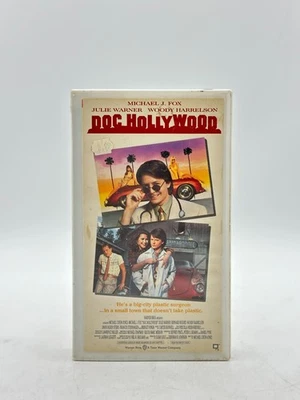 Vintage DOC HOLLYWOOD VHS Tape Michael J. Fox Woody Harrelson Comedy 1991 Foto 1 de 3