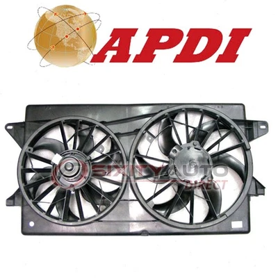 APDI Dual Radiator & Condenser Fan Assembly for 2004-2006 Ford Freestar - cd Foto 1 de 4