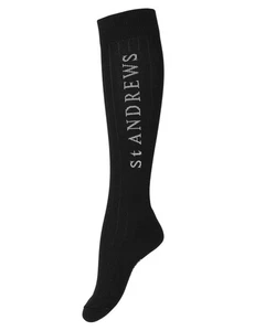 St. Andrews Women's Antibacterial and Deodorizing High Socks (Brand... ore order - Picture 1 of 4