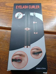 Electric Heated Eyelash Curler USB Rechargeable Long Lasting Makeup Curling Tool - Picture 1 of 1
