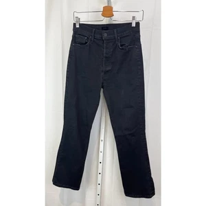 MOTHER Tripper Jeans Not Guilty High Rise Kick Flare Button Fly schwarz Größe 30 - Bild 1 von 11