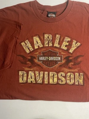 Красная футболка Harley-Davidson 2XL/XXL Worth Harley-Davidson Kansas City - Изображение 1 из 4