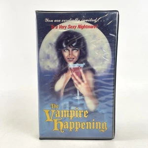 The Vampire Happening (VHS, 1986) Horror Big Box Clamshell United Home Video HTF - Picture 1 of 8