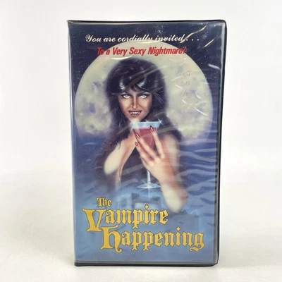 The Vampire Happening (VHS, 1986) Horror Big Box Clamshell United Home Video HTF - Image 1 of 4