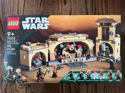 LEGO 75326 Star Wars Boba Fett's Throne Room Set - New Factory Sealed - Retired - Image 1 of 4