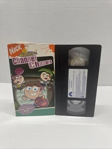 NICK Fairly Odd Parents CHANNEL CHASERS Preowned VHS 2004 Viacom TESTED - Picture 1 of 6