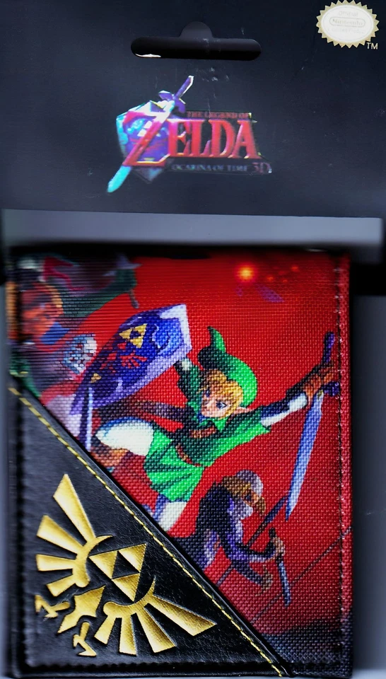 GW227b Nintendo Geldbörse Zelda Ocarina of Time 3D Neu & OVP - Bild 1 von 1