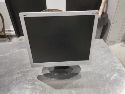 Excellent Condition Acer AL1715 17in 5:4 LCD Monitor Tested Working Silver Black - Image 1 of 4