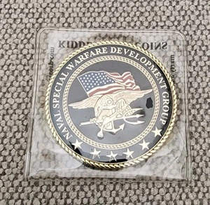 MONEDA DESAFÍO CPO CHIEF MESS GRUPO DE DESARROLLO GUERRA ESPECIAL NAVAL DE ESTADOS UNIDOS - Imagen 1 de 2