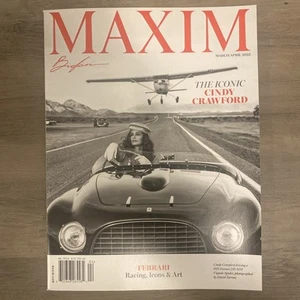 MAXIM 2025 magazine Cindy Crawford HUNTER SCHAFER Eddie Redmayne DONALD TRUMP - Foto 1 di 4