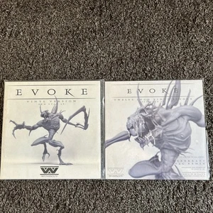 Wumpscut Evoke 2LP Vinyl & 12” - 3 disc White Vinyl set. Rare Limited Edition - Picture 1 of 13