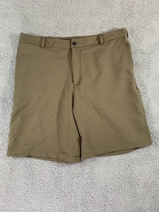 Pantalones Cortos Nike Golf Fit Secos Para Hombre Talla 38 Marrón Bolsillos Chino Frente Plano - Imagen 1 de 7