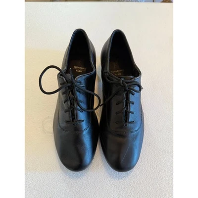 Supadance London England Club Mens Ballroom Shoe Sz UK 7.5 (8.5) Black Leather - Image 1 of 4