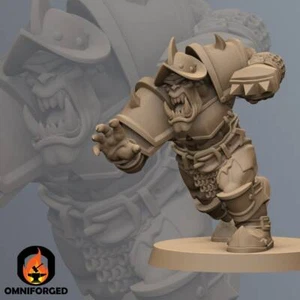 Bloqueador Pirata Orco | Equipo Baorcudas | Fútbol Fantasía | Miniaturas Punga | - Imagen 1 de 1