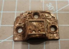Old Cabinet Catch Jelly Cupboard Latch Keeper ONLY Cast Iron  ORNATE 1880’s - K