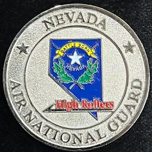 Nevada Air National Guard Commander Challenge Coin - Picture 1 of 2