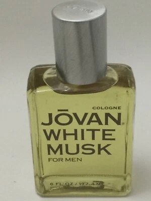 De colección Años 80 Jovan White Musk Quintessence Hombres Colonia Splash 6 oz / 177,4 ml Foto 1 de 3