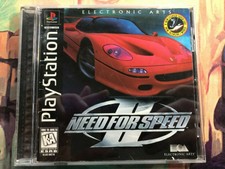 Need for Speed II 2 - Complete In Box CIB - Sony PlayStation 1 PS1 - EA Games 💿
