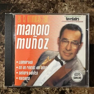MANOLO MUÑOZ - EN LA INTIMIDAD- 2001 MEXICAN CD ALBUM LATIN POP - Picture 1 of 3