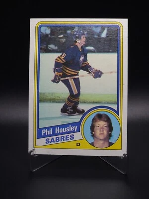 Phil Housley 1984 Topps Hockey Base Card #18 Buffalo Sabres Near Mint Fresh - Image 1 of 4
