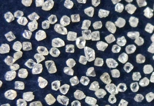 Sehr kleiner loser Diamant grobe weiße Farbe SI1 Reinheit 0,5 bis 0,8 mm 4,0 kt Posten - Bild 1 von 8