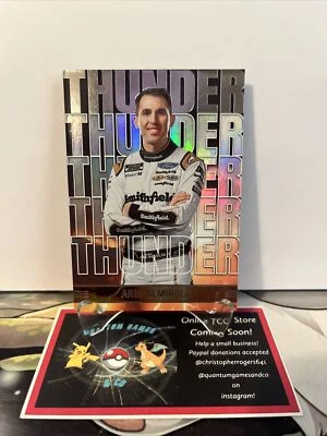 2023 Panini Chronicles Racing NASCAR No. 7 Thunder Insert Aric Almirola - Image 1 of 2