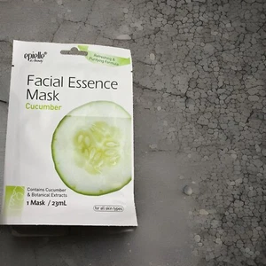 Epielle Facial Essence Mask Cucumber w Botanical Extracts Purifies Refreshes - Picture 1 of 7