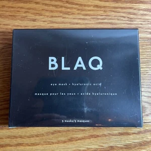 Blaq 5 Eye Masks With Hyaluronic Acid - SEALED NEW - Picture 1 of 2
