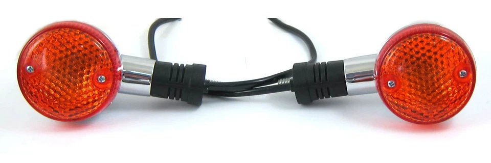 Pair Rear Turn Signal Lights Winkers For Honda GB500 Tourist Trophy 500 w/ stems Foto 1 de 1