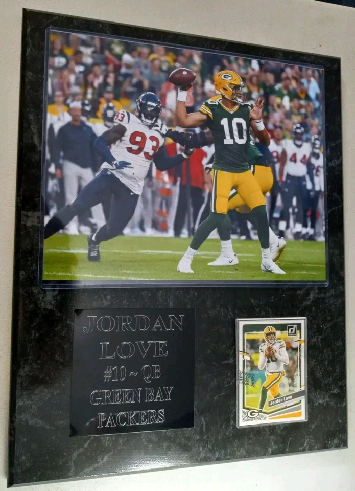 Jordan Love - Placa Green Bay Packers - ¡Nuevo precio más bajo!! Foto 1 de 1