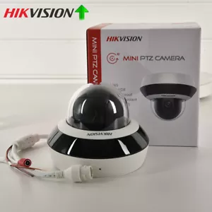 Hikvision PTZ 4X Zoom DS-2DE2A404IW-DE3 IP Camera Darkfighter 4MP PoE IR Dome - Picture 1 of 18