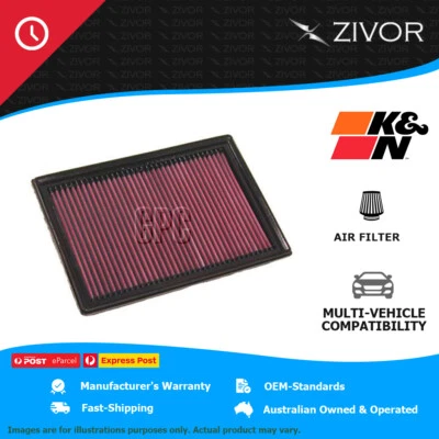 New K&N Air Filter Panel For MAZDA MAZDA3 BL MPS 2.3L L3-VDT KN33-2293 - image 1 of 4