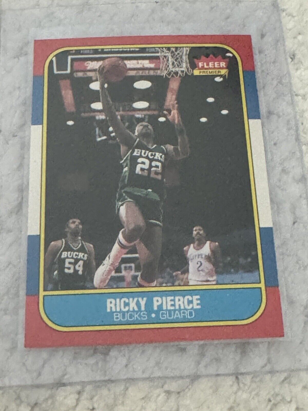 1986 Fleer #87 Ricky Pierce