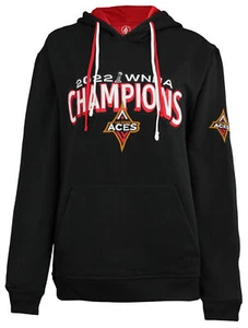 FISLL WNBA Women's Las Vegas Aces Fleece Hoodie, Black - Picture 1 of 10
